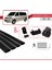 Volkswagen Caravelle (T5) 2003-2015 Arası ile Uyumlu Ace-1 Ara Atkı Tavan Barı Siyah 4 Adet Bar 5