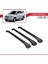 Ssangyong Rodius 2004-2012 Arası ile Uyumlu Ace-1 Ara Atkı Tavan Barı Siyah 3 Adet Bar 3