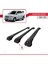 Ssangyong Rodius 2004-2012 Arası ile Uyumlu Ace-1 Ara Atkı Tavan Barı Siyah 3 Adet Bar 4