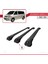 Volkswagen Caravelle (T5) 2003-2015 Arası ile Uyumlu Ace-1 Ara Atkı Tavan Barı Siyah 3 Adet Bar 4
