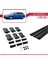 Seat Exeo 3r9 2009-2013 Arası ile Uyumlu Fly Model Ara Atkı Tavan Barı Siyah 3 Adet Bar 5