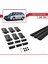 Skoda Octavia (1u) 1998-2004 Arası ile Uyumlu Fly Model Ara Atkı Tavan Barı Siyah 3 Adet Bar 5