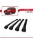 Fiat Doblo 2000-2009 Arası ile Uyumlu Ace-1 Ara Atkı Tavan Barı Siyah 4 Adet Bar 3
