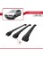 Volvo V50 Estate 2004-2012 Arası ile Uyumlu Ace-1 Ara Atkı Tavan Barı Siyah 3 Adet Bar 4