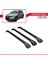 Volkswagen Tiguan 2007-2016 Arası ile Uyumlu Ace-1 Ara Atkı Tavan Barı Siyah 3 Adet Bar 3