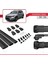 Volkswagen Tiguan 2007-2016 Arası ile Uyumlu Ace-1 Ara Atkı Tavan Barı Siyah 3 Adet Bar 5