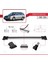 Skoda Octavia (1u) 1998-2004 Arası ile Uyumlu Fly Model Ara Atkı Tavan Barı Gri 3 Adet Bar 3