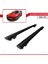 Alfa Romeo 159 Sportwagon 2006-2011 Arası ile Uyumlu Hook Model Anahtar Kilitli Ara Atkı Tavan Barı Siyah 3