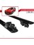 Alfa Romeo 159 Sportwagon 2006-2011 Arası ile Uyumlu Hook Model Anahtar Kilitli Ara Atkı Tavan Barı Siyah 5
