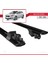 Kia Ceed (Jd) Sw 2012-2018 Arası ile Uyumlu Hook Model Anahtar Kilitli Ara Atkı Tavan Barı Siyah 5