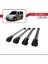 Ford Connect 2002-2013 Arası ile Uyumlu Ace-1 Ara Atkı Tavan Barı Gri 4 Adet Bar 3