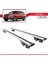 Ford Kuga 2016-2019 Arası ile Uyumlu Hook Model Anahtar Kilitli Ara Atkı Tavan Barı Gri 4