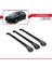 Mitsubishi Asx 2010 ve Sonrası ile Uyumlu Ace-1 Ara Atkı Tavan Barı Siyah 3 Adet Bar 3