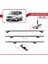 Ford Tourneo Courier 2014-2017 Arası ile Uyumlu Basıc Model Ara Atkı Tavan Barı Gri 4 Adet 5