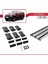 Opel Frontera 1992-1998 Arası ile Uyumlu Fly Model Ara Atkı Tavan Barı Gri 3 Adet Bar 5