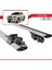 Isuzu D-Max 2012-2019 Arası ile Uyumlu Hook Model Anahtar Kilitli Ara Atkı Tavan Barı Gri 5