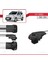 Fiat Fiorino 2007 ve Sonrası ile Uyumlu Ace-1 Ara Atkı Tavan Barı Gri 4 Adet Bar 4