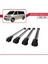 Volkswagen Caravelle (T5) 2003-2015 Arası ile Uyumlu Ace-1 Ara Atkı Tavan Barı Gri 4 Adet Bar 3