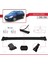 Kia Ceed Estate Sw 2006-2009 Arası ile Uyumlu Fly Model Ara Atkı Tavan Barı Siyah 3 Adet Bar 3