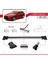 Mazda 6 (Gj1/gl) 2013 ve Sonrası ile Uyumlu Fly Model Ara Atkı Tavan Barı Gri 3 Adet Bar 3
