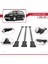 Ssangyong Kyron 2006-2014 Arası ile Uyumlu Fly Model Ara Atkı Tavan Barı Gri 3 Adet Bar 4