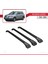Mitsubishi Airtrek 2001-2008 Arası ile Uyumlu Ace-1 Ara Atkı Tavan Barı Siyah 3 Adet Bar 3