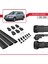 Mitsubishi Airtrek 2001-2008 Arası ile Uyumlu Ace-1 Ara Atkı Tavan Barı Siyah 3 Adet Bar 5