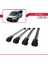 Fiat Scudo 2006-2016 Arası ile Uyumlu Ace-1 Ara Atkı Tavan Barı Gri 4 Adet Bar 3