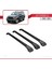 Jeep Cherokee (Kj) 2002-2007 Arası ile Uyumlu Ace-1 Ara Atkı Tavan Barı Siyah 3 Adet Bar 3