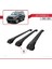 Jeep Cherokee (Kj) 2002-2007 Arası ile Uyumlu Ace-1 Ara Atkı Tavan Barı Siyah 3 Adet Bar 4