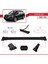 Lexus RX350 - RX350-2 2008-2015 Arası ile Uyumlu Fly Model Ara Atkı Tavan Barı Siyah 3 Adet Bar 3