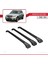 Mercedes Glk Class (X204) 2008-2015 Arası ile Uyumlu Ace-1 Ara Atkı Tavan Barı Siyah 3 Adet Bar 3