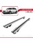 Audi A4 (B8) Allroad 2009-2016 Arası ile Uyumlu Hook Model Anahtar Kilitli Ara Atkı Tavan Barı Gri 3