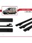 Vauxhall Combo D 2012-2018 Arası ile Uyumlu Basıc Model Ara Atkı Tavan Barı Siyah 3 Adet 3