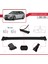 Mercedes C Class (S204) 2007-2014 Arası ile Uyumlu Fly Model Ara Atkı Tavan Barı Siyah 3 Adet Bar 3
