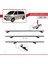Volkswagen Caravelle (T5) 2003-2015 Arası ile Uyumlu Basıc Model Ara Atkı Tavan Barı Gri 3 Adet 5
