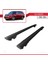 Kia Sorento 2010-2015 Arası ile Uyumlu Hook Model Anahtar Kilitli Ara Atkı Tavan Barı Siyah 3