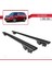 Kia Sorento 2010-2015 Arası ile Uyumlu Hook Model Anahtar Kilitli Ara Atkı Tavan Barı Siyah 4