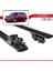 Kia Sorento 2010-2015 Arası ile Uyumlu Hook Model Anahtar Kilitli Ara Atkı Tavan Barı Siyah 5