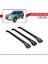 Land Rover Freelander 2007-2014 Arası ile Uyumlu Ace-1 Ara Atkı Tavan Barı Siyah 3 Adet Bar 3