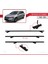 Volkswagen Passat (B7) Varıant 2010-2015 Arası ile Uyumlu Basıc Model Ara Atkı Tavan Barı Siyah 3 Adet 5