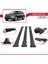 Infiniti QX70 S51 2013 ve Sonrası ile Uyumlu Fly Model Ara Atkı Tavan Barı Siyah 3 Adet Bar 4