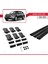 Infiniti QX70 S51 2013 ve Sonrası ile Uyumlu Fly Model Ara Atkı Tavan Barı Siyah 3 Adet Bar 5
