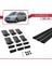 Kia Carnival (Vq) 2006-2014 Arası ile Uyumlu Fly Model Ara Atkı Tavan Barı Siyah 3 Adet Bar 5