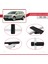 Volkswagen Passat Alltrack (B7) 2012-2015 Arası ile Uyumlu Basıc Model Ara Atkı Tavan Barı Siyah 3 Adet 4