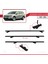 Volkswagen Passat Alltrack (B7) 2012-2015 Arası ile Uyumlu Basıc Model Ara Atkı Tavan Barı Siyah 3 Adet 5