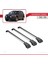 Volkswagen Touareg 2003-2010 Arası ile Uyumlu Ace-1 Ara Atkı Tavan Barı Gri 3 Adet Bar 3