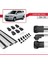 Ssangyong Stavic 2004-2012 Arası ile Uyumlu Ace-1 Ara Atkı Tavan Barı Gri 3 Adet Bar 5