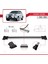 Hyundai Tucson 2004-2009 Arası ile Uyumlu Fly Model Ara Atkı Tavan Barı Gri 3 Adet Bar 3