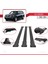 Kia Sorento 2010-2014 Arası ile Uyumlu Fly Model Ara Atkı Tavan Barı Siyah 3 Adet Bar 4